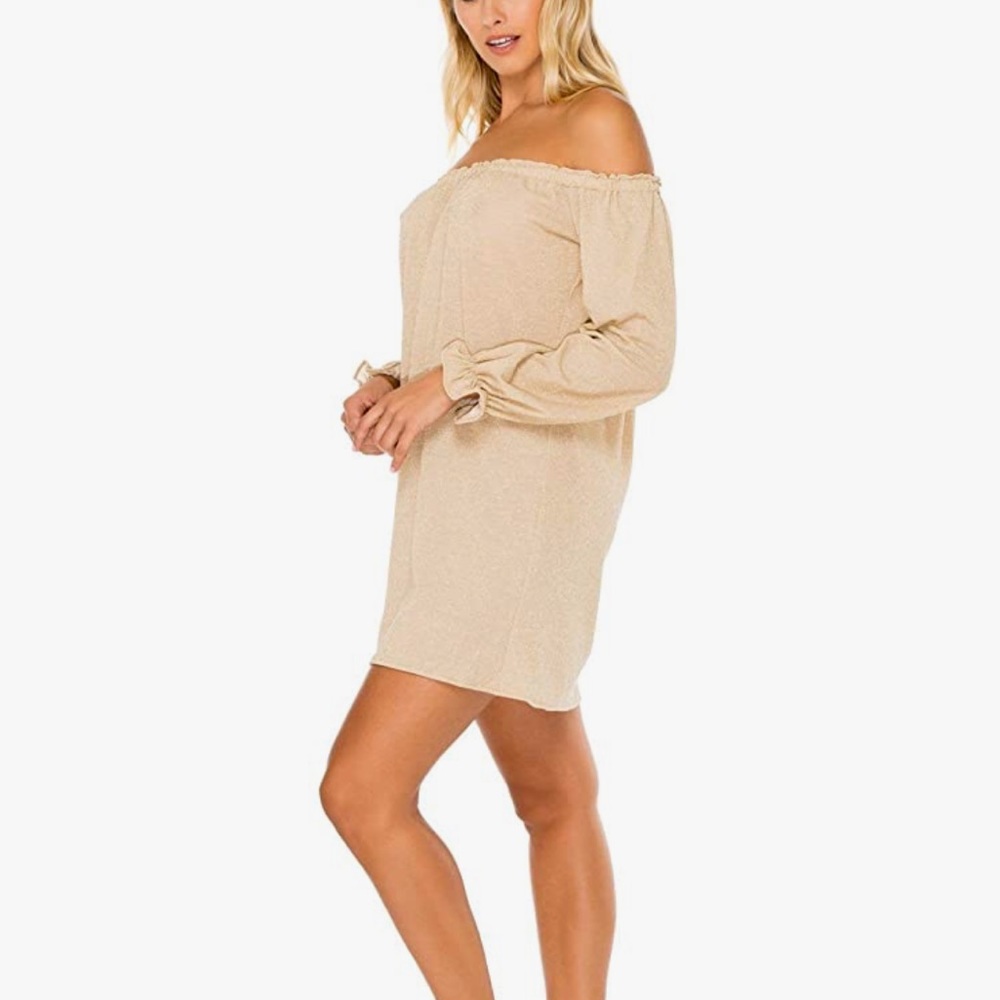 Luli Fama Gold Rush Cosita Buena Dress - Picture 3 of 13
